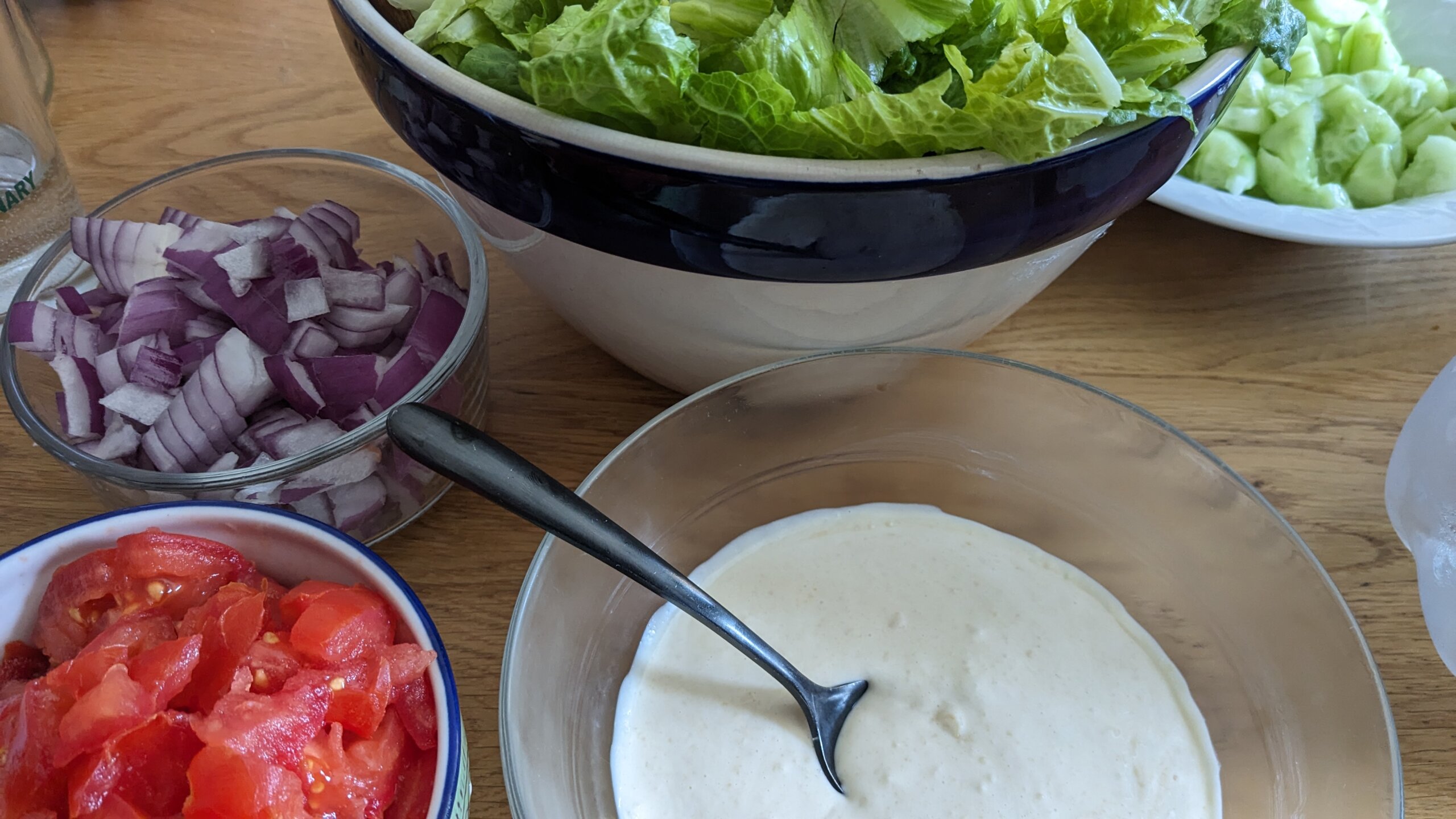 Easy Homemade Caesar Dressing- Without Anchovies!