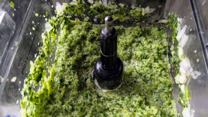 Puerto Rican SOFRITO in a blender